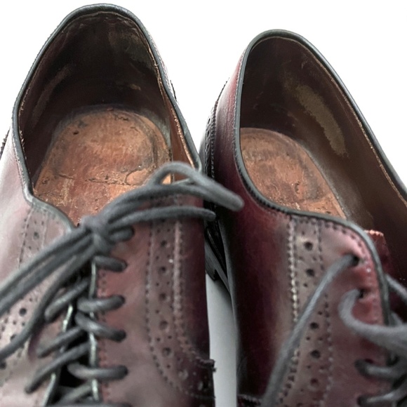 Allen Edmonds Size 11EEE Independence Collection “The Hancock” Burgundy 7677 main image 16